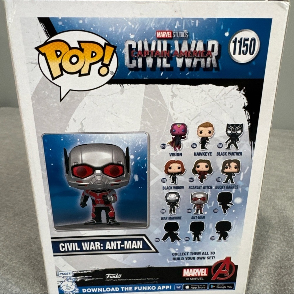 Funko Civil War Ant-Man Figure - Red, Black, Silver - Picture 7 of 8